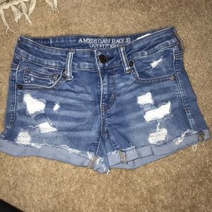 Jean shorts
